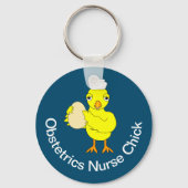 Obstetrics Nurse Chick Schlüsselanhänger (Vorderseite)