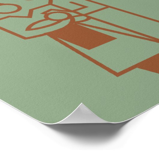 Obstetrics Pop Art Poster (Ecke)