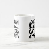 Obstetriker Cat Lover Kaffeetasse (Mittel)