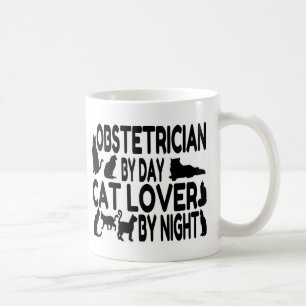 Obstetriker Cat Lover Kaffeetasse
