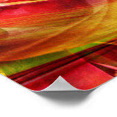 Obstfruchtland Poster (Ecke)