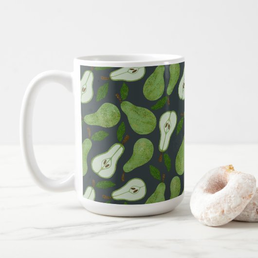 ObstgarnbaumFrüchte Kaffeetasse (Mit Donut)