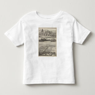Obstgarten-Bauernhof, Somerville-Häuschen Kleinkind T-shirt