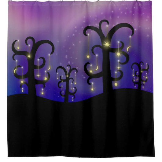 Obstgarten Duschvorhang (Vorderseite)