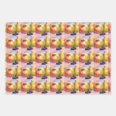 Obstgarten Ernte Geschenkverpackungsbögen — Set mi Geschenkpapier Set (Vorderseite)