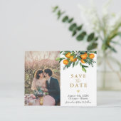 Obstgarten Foto Postkarte (Stehend Vorderseite)