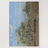 Obstgarten in Bloom, Louveciennes (1872) von Pissa Puzzle (Vertikal)