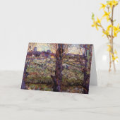 Obstgarten in Blossom, Arles von Vincent van Gogh Karte (Gelbe Blume)