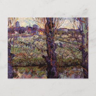Obstgarten in Blossom, Arles von Vincent van Gogh Postkarte
