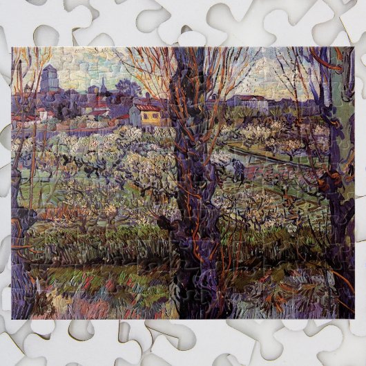 Obstgarten in Blossom, Arles von Vincent van Gogh Puzzle