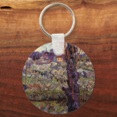 Obstgarten in Blossom, Arles von Vincent van Gogh Schlüsselanhänger (Vorderseite)