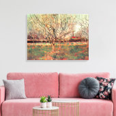 Obstgarten in Blossom, Pflaumen von Vincent van Go Leinwanddruck (Insitu (Wohnzimmer))