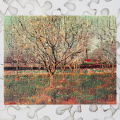 Obstgarten in Blossom, Pflaumen von Vincent van Go Puzzle