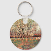 Obstgarten in Blossom, Pflaumen von Vincent van Go Schlüsselanhänger (Vorderseite)