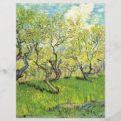 Obstgarten in Blossom, Vincent van Gogh. (Vorderseite)