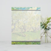 Obstgarten in Blossom, Vincent van Gogh. (Stehend Vorderseite)