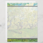 Obstgarten in Blossom, Vincent van Gogh. (Vorne/Hinten)