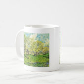 Obstgarten in Blossom, Vincent van Gogh Kaffeetasse (Vorderseite Links)