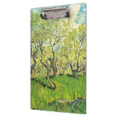 Obstgarten in Blossom. Vincent van Gogh. Klemmbrett (Links)