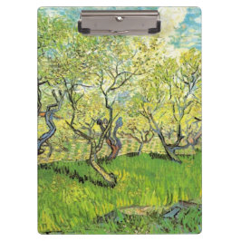 Obstgarten in Blossom. Vincent van Gogh. Klemmbrett