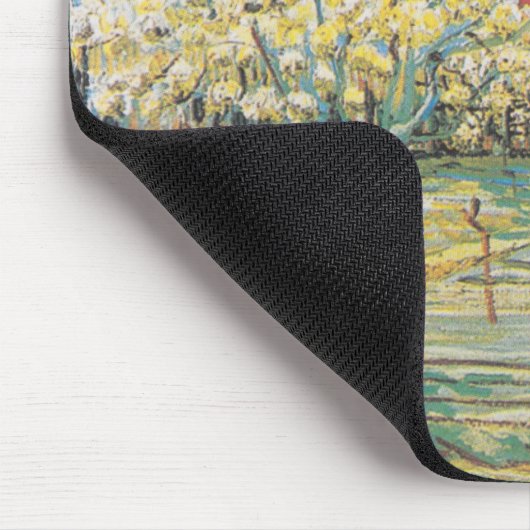 Obstgarten in Blossom | Vincent Van Gogh Mousepad (Ecke)