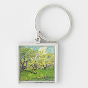 Obstgarten in Blossom, Vincent van Gogh Schlüsselanhänger