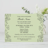 Obstgarten in Blossom von Vincent van Gogh. Einladung (Stehend Vorderseite)