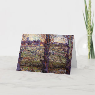 Obstgarten in Blüte, Arles von Vincent van Gogh Karte