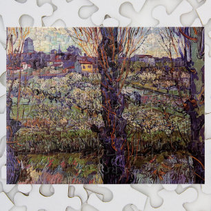 Obstgarten in Blüte, Arles von Vincent van Gogh Puzzle