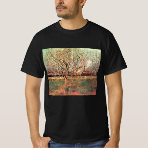 Obstgarten in Blüte, Pflaumenbäume von Vincent van T-Shirt