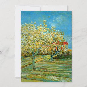 Obstgarten in Blüte von Vincent van Gogh Einladung