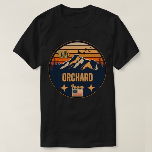 Obstgarten, Iowa T-Shirt (Design vorne)