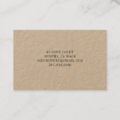 Obstgarten Landscaper Visitenkarte (Rückseite)