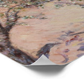 Obstgarten mit blühenden Apfelbäumen, Kolumbien Poster (Ecke)