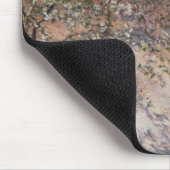 Obstgarten mit dem Blühen von Apfelbäumen, Mousepad (Ecke)