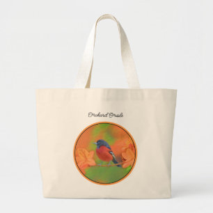 Obstgarten Pirol Singvogel Malerei Originale Vogel Jumbo Stoffbeutel