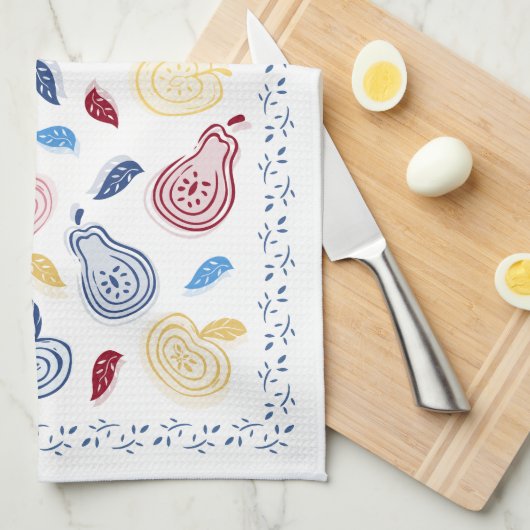 Obstgarten-Träume durch Cleolovescolor Handtuch (Viertel Falte)