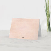 Obstgarten, Vincent van Gogh Dankeskarte (Rückseite)