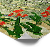 Obstgarten, Vincent van Gogh Poster (Ecke)
