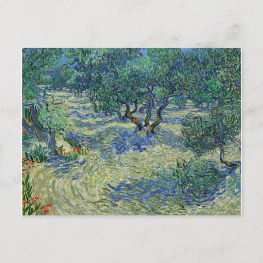 Obstgarten, Vincent van Gogh Postkarte (Vorderseite)