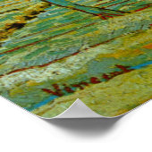 Obstgarten von Blossom von Vincent van Gogh Poster (Ecke)