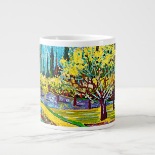 Obstgarten, von den Zypressen Vincent Van Gogh beg Jumbo-Tasse