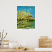 Obstgarten von Vincent van Gogh Poster (Küche)