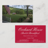 Obstgartenhaus Visitenkarte V.2 (Vorne/Hinten)