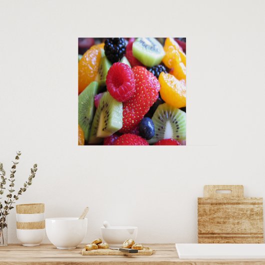 OBSTGEMÜSE POSTER (Küche)