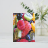 OBSTGEMÜSE POSTKARTE (Stehend Vorderseite)