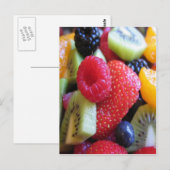 OBSTGEMÜSE POSTKARTE (Vorne/Hinten)
