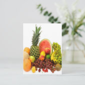 OBSTGEMÜSE POSTKARTE (Stehend Vorderseite)