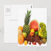 OBSTGEMÜSE POSTKARTE (Vorne/Hinten)