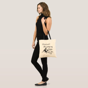 Obstiniertes Headstrong Dame Jane Austen Tasche
